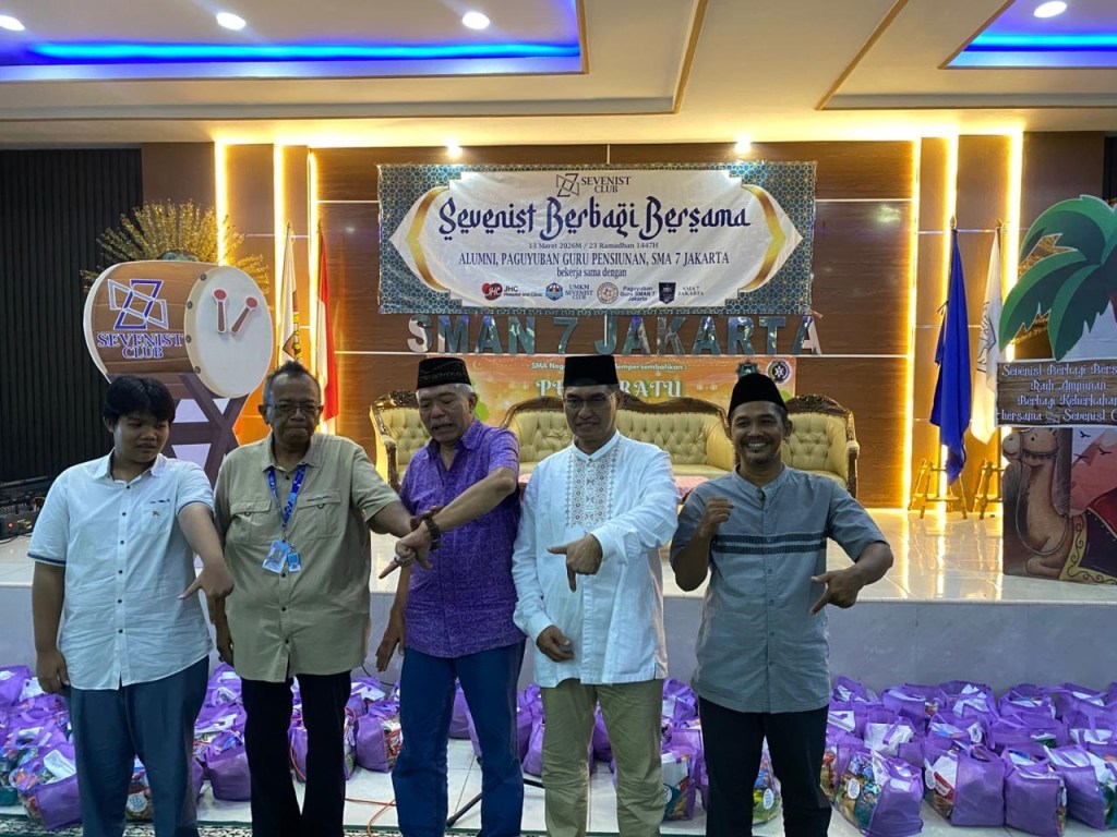 Sevenist Club Gelar “Sevenist Berbagi Bersama”, Perkuat Silaturahmi Alumni, Guru, dan Siswa SMA 7 Jakarta